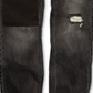 Levi's Big Boy's 511 Slim Fit Warp Stretch Patches Jeans Black Size 14R 27X27