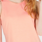 Ideology Women's Heathered Keyhole Back Tank Top Pink Size S