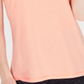 Ideology Women's Heathered Keyhole Back Tank Top Pink Size S