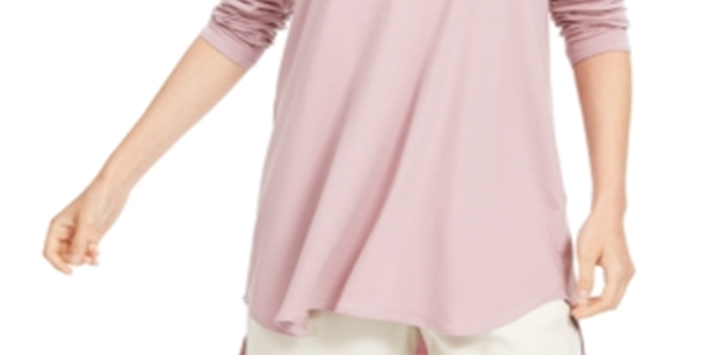 Eileen Fisher Women's High Low Tunic Pink Size Large
