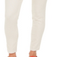 Charter Club Women's Printed Stripe Bristol Skinny Ankle Jeans Creme Size L