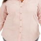 Charter Club Women's Ballet Ribbon Cotton Corduroy Shirt Pink Size 2X