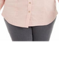Charter Club Women's Ballet Ribbon Cotton Corduroy Shirt Pink Size 2X