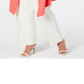 Anne Klein Women's Coral Long Sleeve Open Cardigan Sweater Orange Size 0X