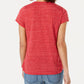 Style & Co Women's Graphic T-Shirt Red Size Medium