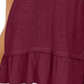 Style & Co Women's Ruffle Hem Tank Purple Size X-Large