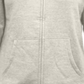 Karen Scott Women's Zip Front Hooded Sweatshirt -White Size Large