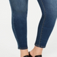 Style & Co Women's Plus Mid Rise Curvy Fit Skinny Jeans Blue Size 24W