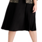 Jessica Howard Women's Plus Shine Print Dress & Jacket Black Size 20 W
