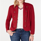Tommy Hilfiger Women's Military Band Jacket Red Size X-Small