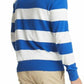 Tommy Hilfiger Men's Signature Rugby Striped Sweater Blue Size XXL