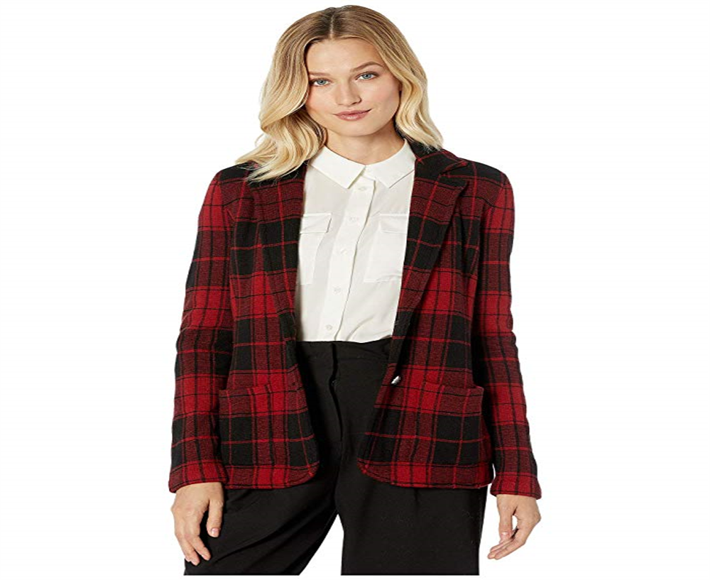ralph-lauren-womens-suit-separate-work-wear-two-button-blazer-black-size-large