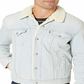 Levi's Men's Sherpa Denim Trucker Jacket Blue Size Small