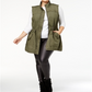 Levi's Women's Trendy Plus Cotton Vest Green Size 1X