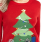 Karen Scott Women's Midnight Presents Sweater Red Size Petite XL