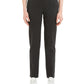 Theory Women's Knit Twill Houndstooth Trouser Pants Black Size 2
