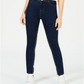 La La Anthony Women's Power Zip Stiletto High Rise Skinny Jeans Blue Size -2