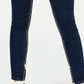 La La Anthony Women's Power Zip Stiletto High Rise Skinny Jeans Blue Size -2
