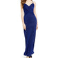 City Studios Junior's Pleated Glitter Knit Gown Blue Size 13
