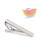 Private Label Women's Lapel Pin Tie Bar Set Grapefruit Accessory Silver Size Regular