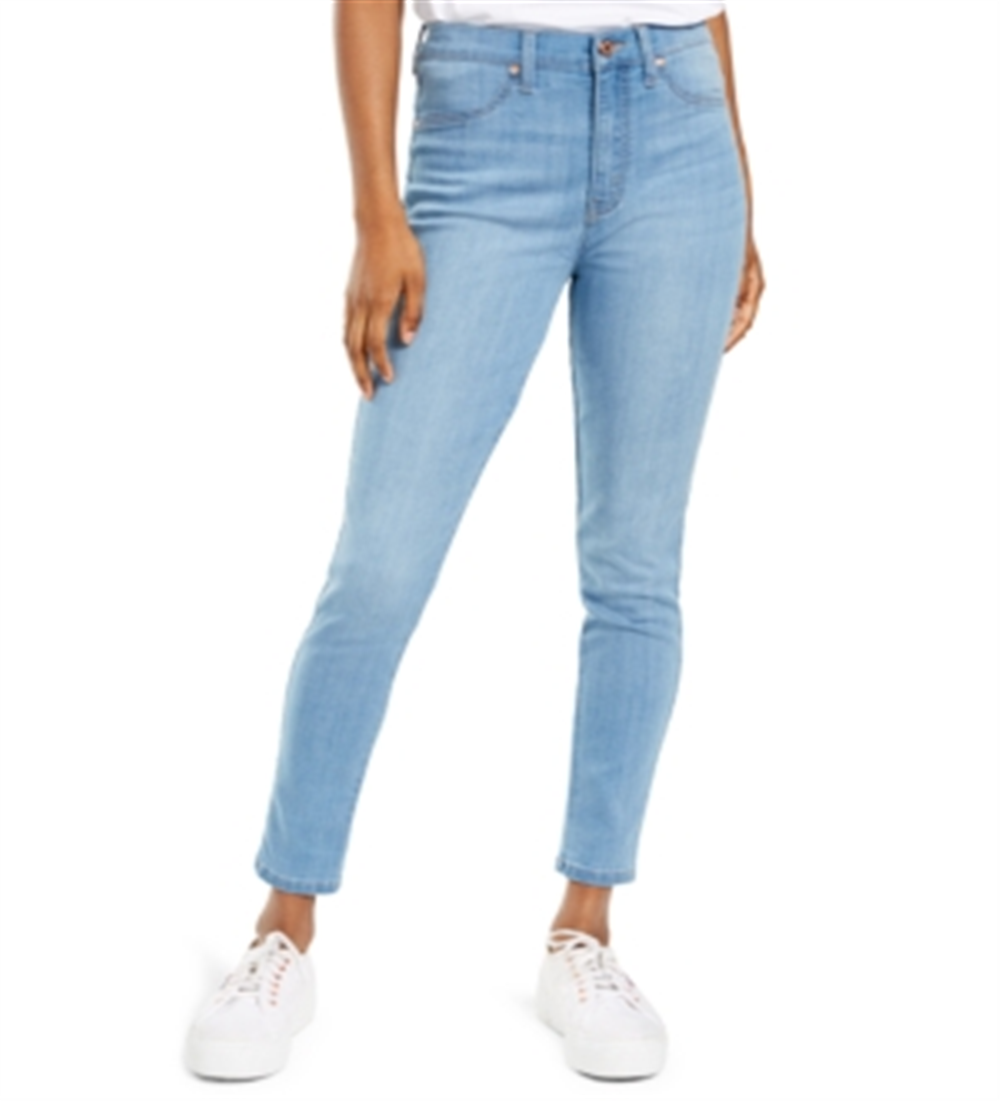 Celebrity Pink Junior's Ultra High Rise Skinny with Faux Pocket Jeans Blue Size 11