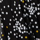 Alfani Women's Plus Polka Dot Printed MIDI MIDI Skirt -Black  Size 4X