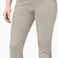 Style & Co. Womens Mid Rise Pull on Pants Creme Size Petite P