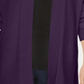 Karen Scott Women's Open Front Cardigan Purple Size -PP