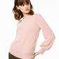 Charter Club Women's Pure Cashmere Balloon-Sleeve Sweater  Pink Size XS