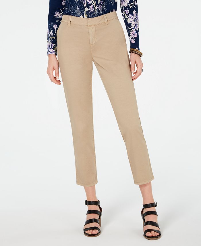 Style & Co Women's Chino Pants Beige Size 18