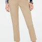 Style & Co Women's Chino Pants Beige Size 18