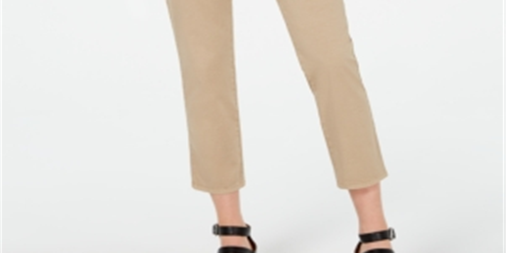 Style & Co Women's Chino Pants Beige Size 18