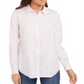 Charter Club Women's Classic Button Front Shirt Pink Size 10