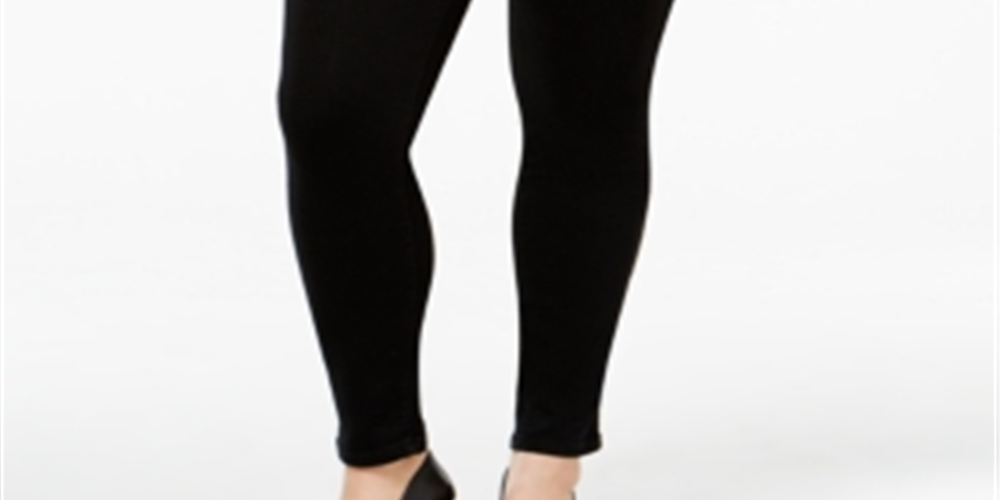 Jessica Simpson Women's Trendy Kiss Me Super Skinny Jeans Black Size 16W