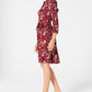 Charter Club Women's Printed Polo Shirtdress Red Size Petite XL