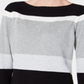 Karen Scott Women's Cotton Striped Sweater Black Size Petite XL