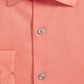 AlfaTech by Alfani Men's Big & Tall Bedford Cord Dress Shirt Orange Size 18.5 37/38
