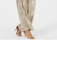 Vince Camuto Women's Metallic Jumpsuit Gold Size 6