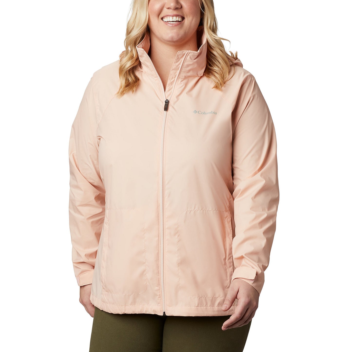 Columbia Women's Switchback Iii Jacket Orange Size 1X