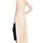 Adrianna Papell Women's Crepe Jumpsuit Nude Size 2