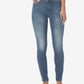 NYDJ Women's High Rise Whisker Wash Skinny Jeans Blue Size 14