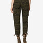 Sanctuary Women's Terrain Cargo Capri Pants Green Size-31