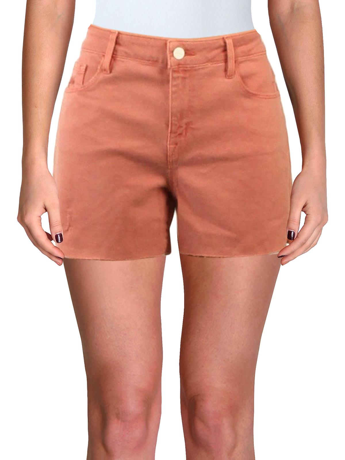 Sanctuary Women's Denim Distressed Cutoff Shorts Pink Size 25