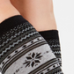 Charter Club Women's Holiday Knee-High Socks Black Size 45180