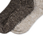 Hue Women's 2pk Cable Boot Crew Socks Brown One Size
