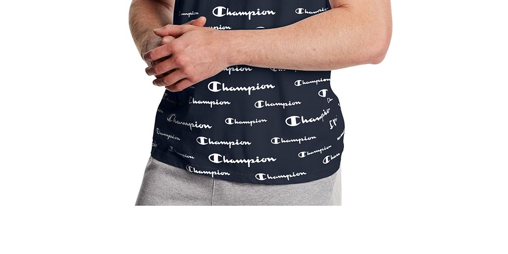 Champion Men’s Sportstyle Logo Tee BlueSize 2XL