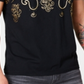 Inc International Concepts Men's Embellished Foil Baroque T-Shirt - Deep Black Size S