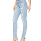 Levi's 721 High Rise Ripped Skinny Women's Jeans Blue Size 27x30
