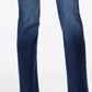 Kut from the Kloth Women's Natalie Curvy Fit Bootcut Jeans Blue Size 10