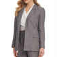 DKNY Women's Linen Striped Blazer Navy Size 6